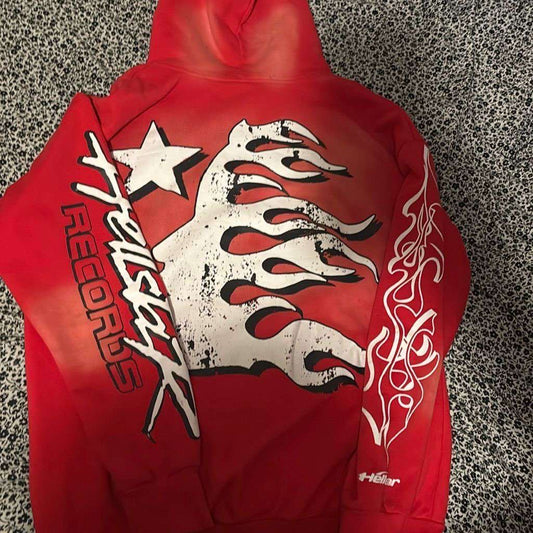 Red Hellstar hoodie
