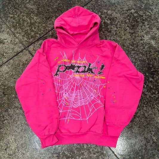 Pink Spider Hoodie